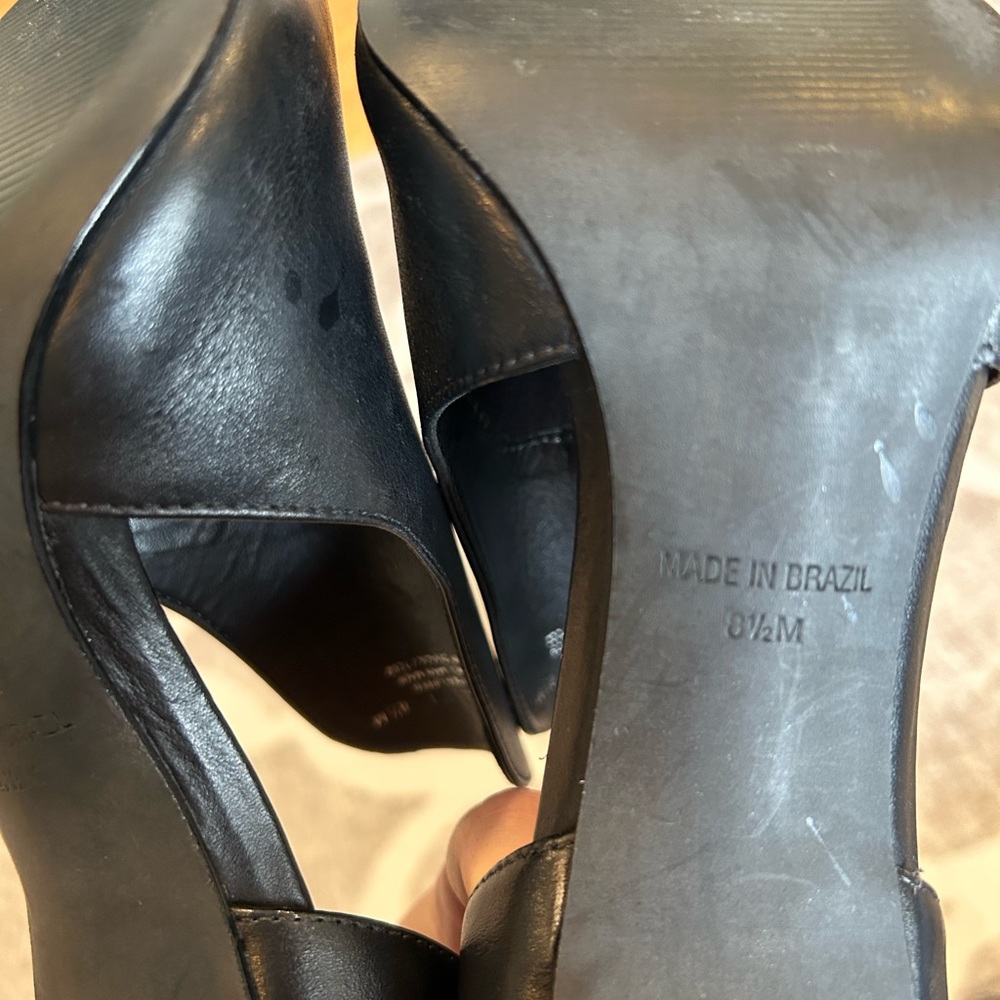 Steve Madden Black Cutout Booties/Pumps - Picture 5 of 5